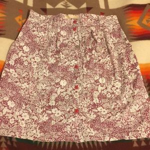 Sessún (designed in France) floral skirt, size S!